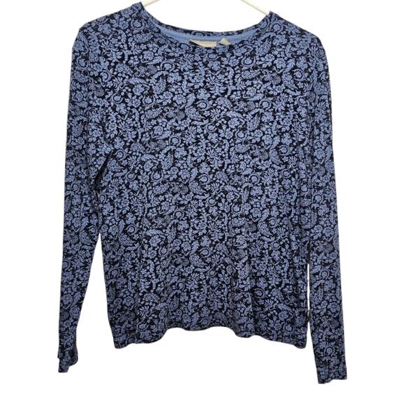 Croft and Barrow Long Sleeve Multi Printed Cotton Shirts 5 Piece Bundle Medium - Picture 8 of 15